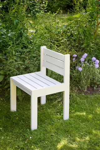 Haus Dining Chair Beige van Hübsch – sfeerfoto 5 van 6