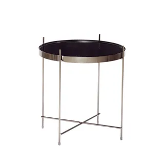 Reflect Side Table Black de Hübsch – photo du produit 2 sur 2