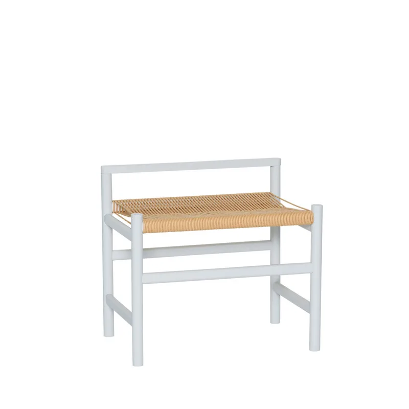 Heritage Bench Small Light grey by Hübsch – product photo 5 of 5