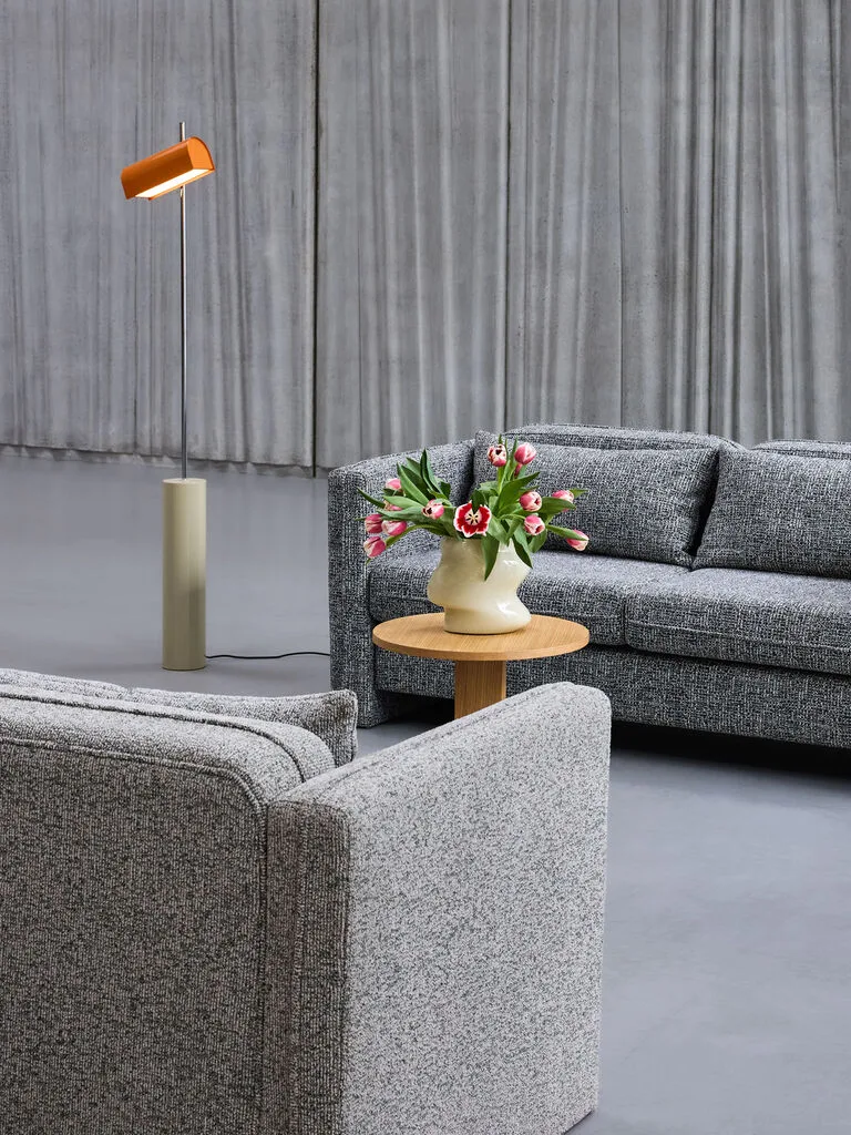 Soba Sofa Dark grey von Hübsch – Ambientefoto 6 von 8