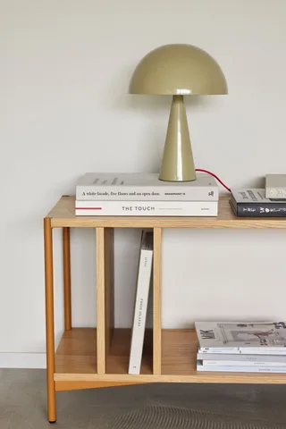 Mush Table Lamp Mini Light Sand by Hübsch – interior photo 3 of 4