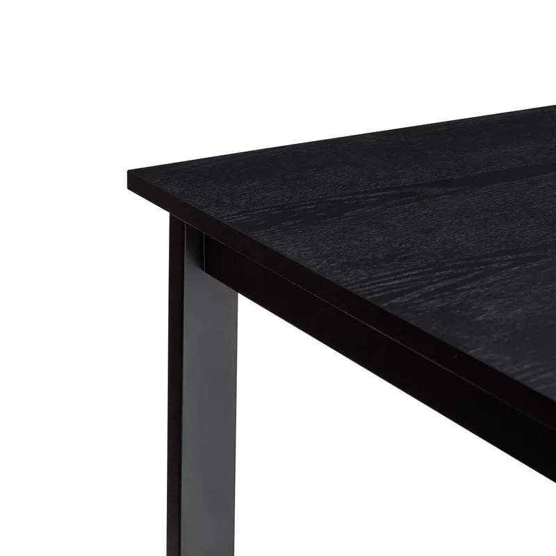 Hock Dining Table Black von Hübsch – Ambientefoto 2 von 5