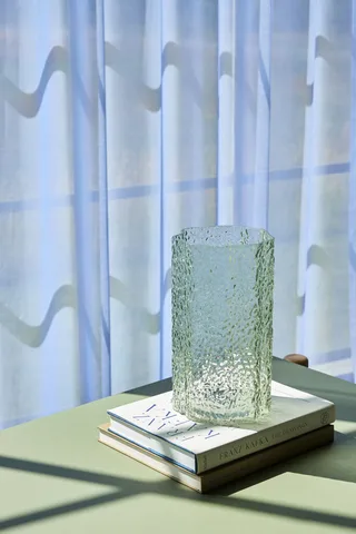 Triple Vases Green/Clear (set of 3) de Hübsch – photo d’ambiance 5 sur 7