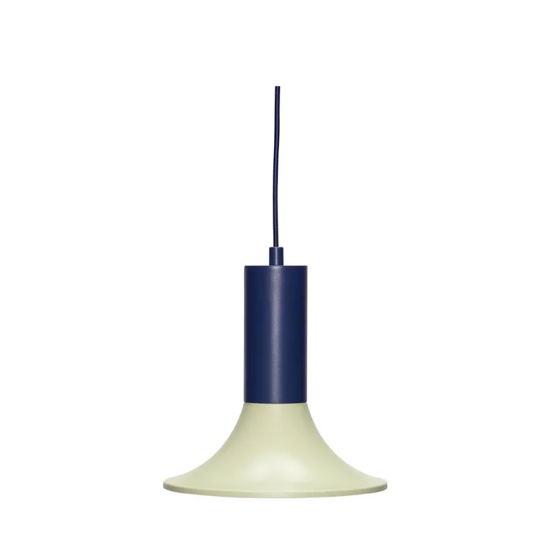 Luminary Pendant Blue/Light green by Hübsch – product photo 4 of 4