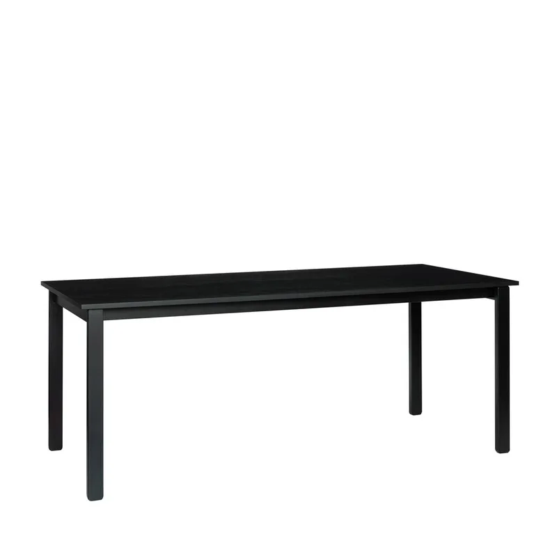 Hock Dining Table Black von Hübsch – Produktfoto 5 von 5