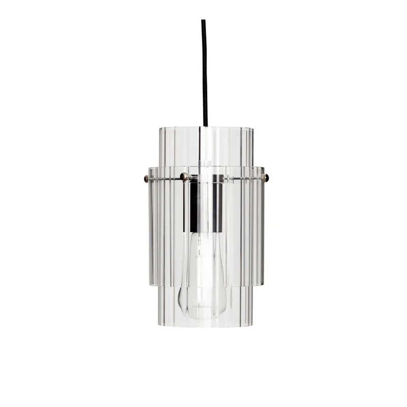 Ripple Pendant Small Clear von Hübsch – Produktfoto 2 von 2