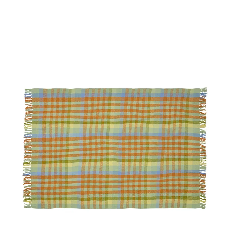 Tarta Plaid Yellow von Hübsch – Produktfoto 3 von 3