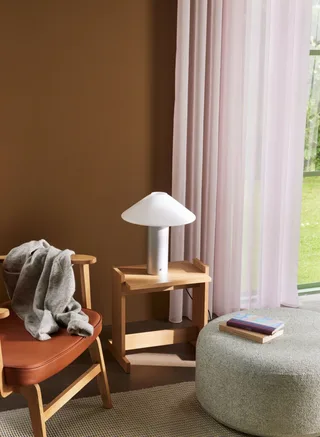Futu Side Table Natural by Hübsch – interior photo 3 of 4