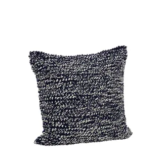 Blend Cushion Dark blue van Hübsch – productfoto 3 van 3