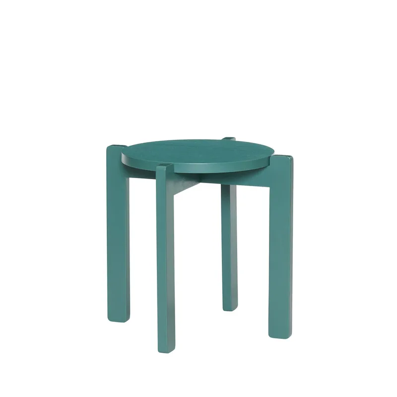 Always Stool Petrol by Hübsch – product photo 5 of 5