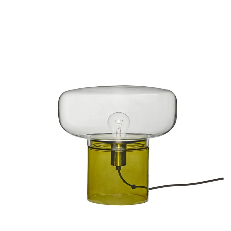 Crave Table Lamp Green von Hübsch – Produktfoto