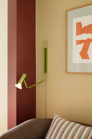 Wally Wall Lamp Green by Hübsch – interior photo 1 of 2