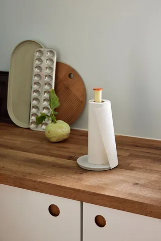 Play Kitchen Roll Holder Grey/Yellow by Hübsch – interior photo 2 of 3