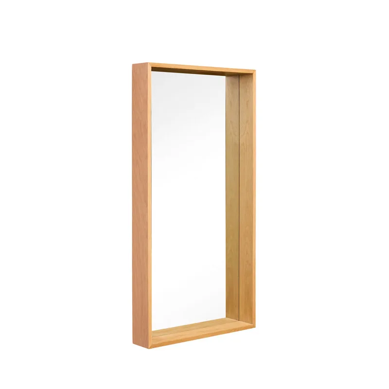 Still Mirror Natural van Hübsch – productfoto 6 van 6