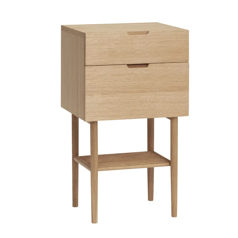 Acorn Bedside Table Natural by Hübsch – product photo