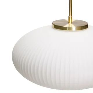 Serene Pendant Ellipse White by Hübsch – product photo 1 of 5