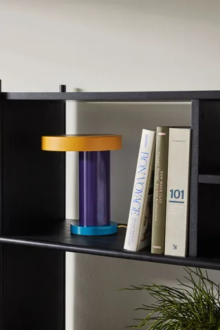 Magic Table Lamp Purple/Yellow by Hübsch – interior photo 5 of 7