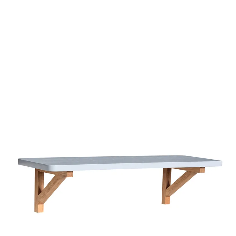 Arki Shelf Grey/Natural von Hübsch – Produktfoto 3 von 3
