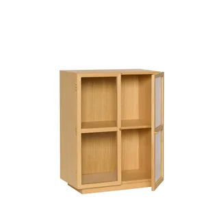 Mae Display Cabinet Natural by Hübsch – product photo 1 of 5