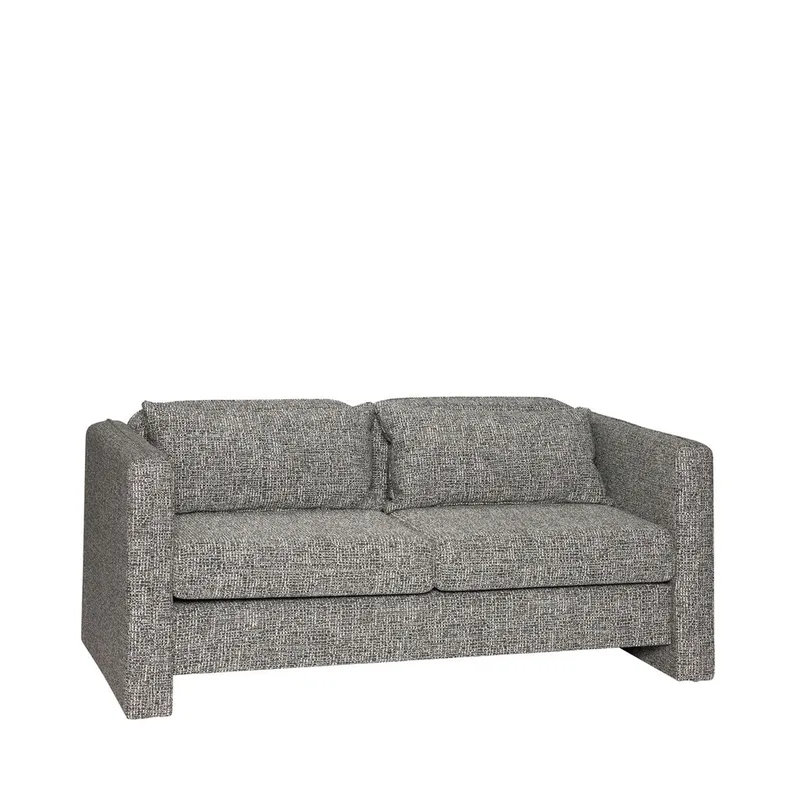 Soba Sofa Dark grey von Hübsch – Produktfoto 8 von 8