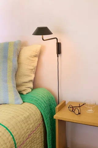 Cover Wall Lamp Black by Hübsch – interior photo 1 of 2