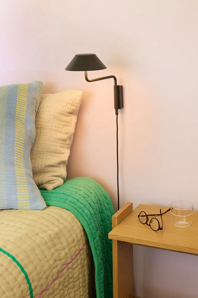 Cover Wall Lamp Black by Hübsch – interior photo 1 of 2
