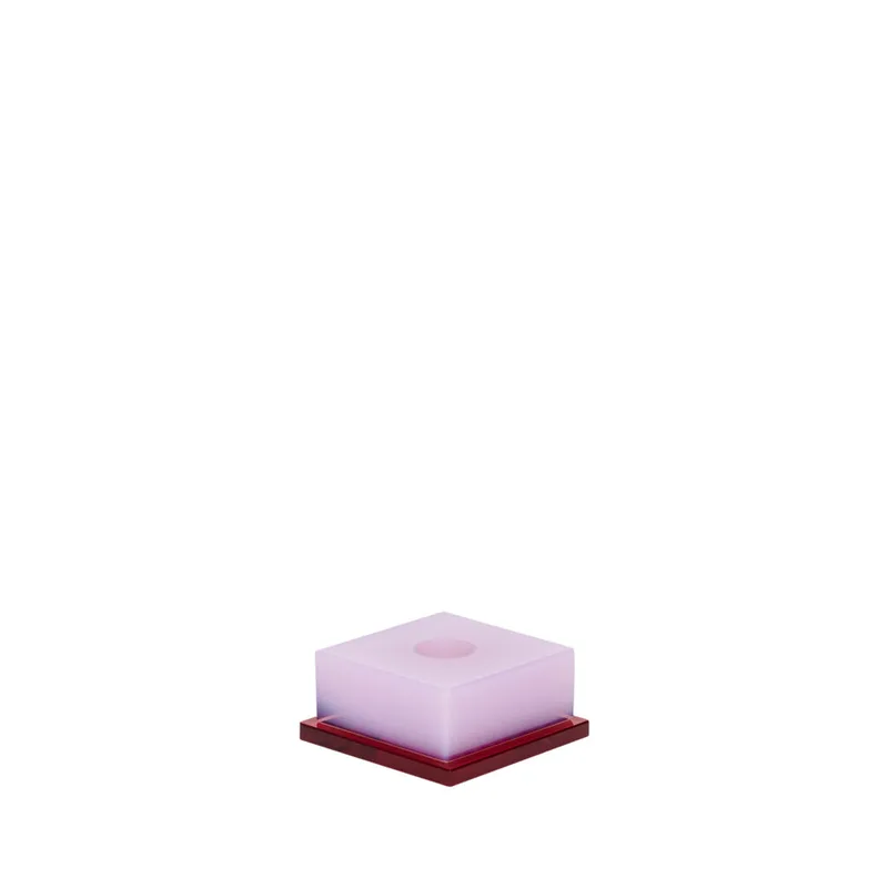 Dust Candlestick Pink by Hübsch – product photo