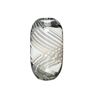 Swirl Vase Grey by Hübsch – product photo 2 of 2
