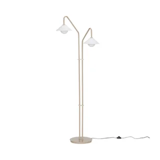 Como Floor Lamp Beige van Hübsch – productfoto 6 van 6