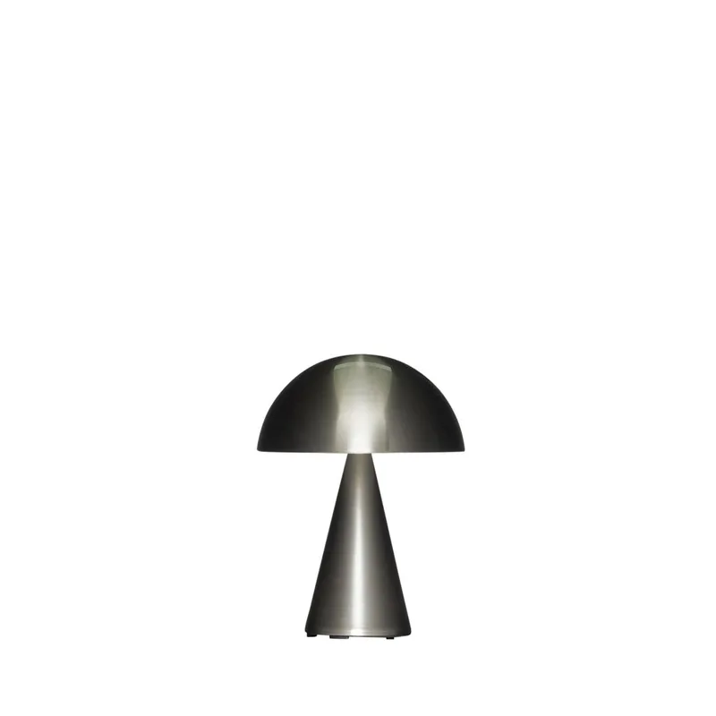 Mush Portable Lamp Nickel by Hübsch – product photo 6 of 6