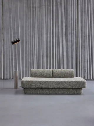Paza Sofa Light green von Hübsch – Ambientefoto 8 von 9