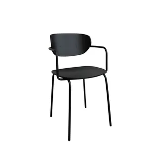 Arch Dining Chair Black by Hübsch – product photo 6 of 6