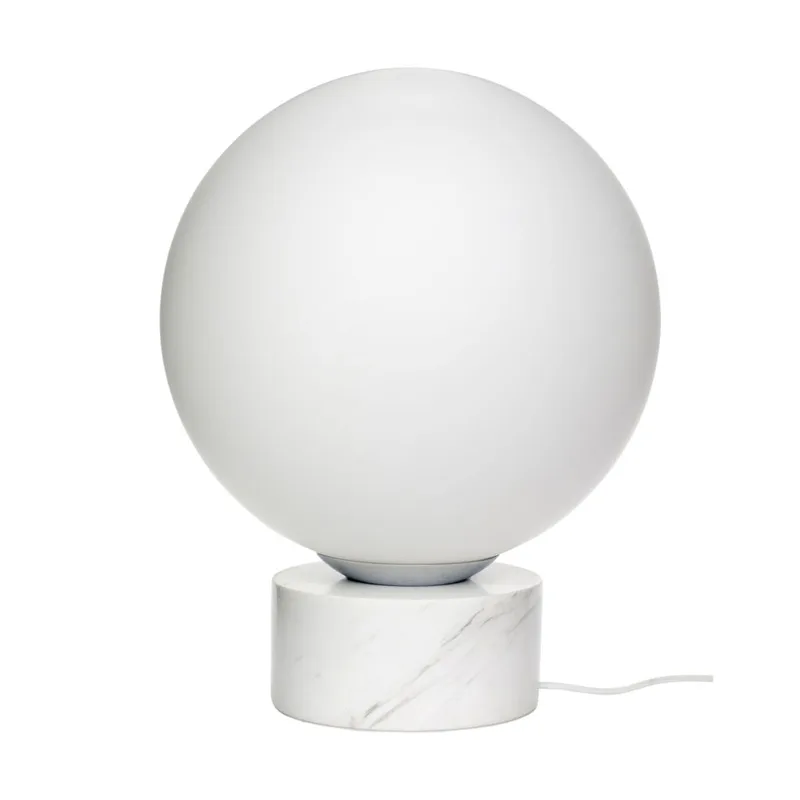 Sphere Floor Lamp White by Hübsch – product photo