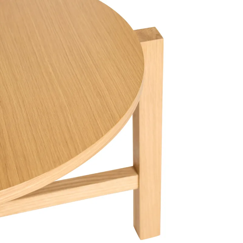 Four Coffee Table Natural (set of 2) de Hübsch – photo d’ambiance 1 sur 7