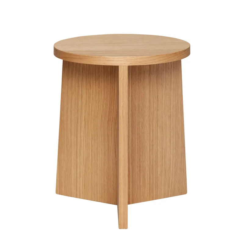 Split Stool Natural by Hübsch – product photo
