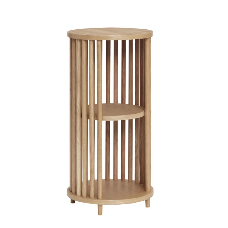 Folk Side Table Natural von Hübsch – Produktfoto