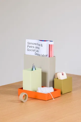 Sortit Organiser Multicolour (set of 4) van Hübsch – sfeerfoto 2 van 6