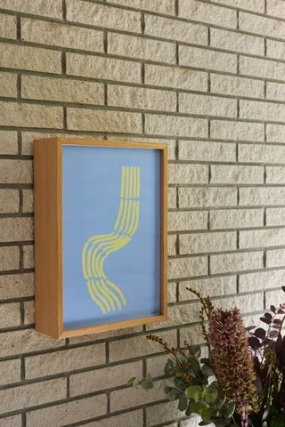 Hello Frame 29,7×42 Natural by Hübsch – interior photo 3 of 6