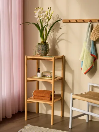 Solution Side Table Natural van Hübsch – sfeerfoto 1 van 2