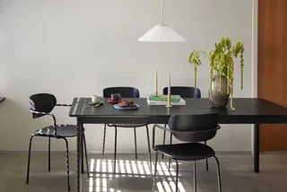 Dapper Dining Table Square Black by Hübsch – interior photo 2 of 3