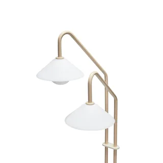 Como Floor Lamp Beige van Hübsch – productfoto 2 van 6