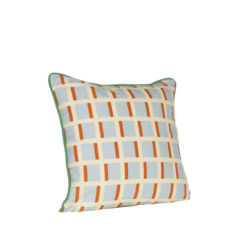 Agenda Cushion Sand/Multicolour by Hübsch – product photo 5 of 5