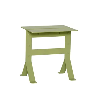 Fold Side Table Light green von Hübsch – Produktfoto 6 von 6