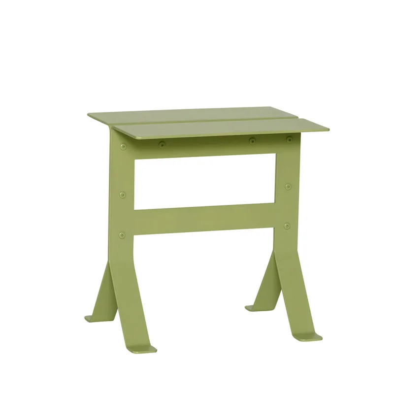 Fold Side Table Light green von Hübsch – Produktfoto 6 von 6