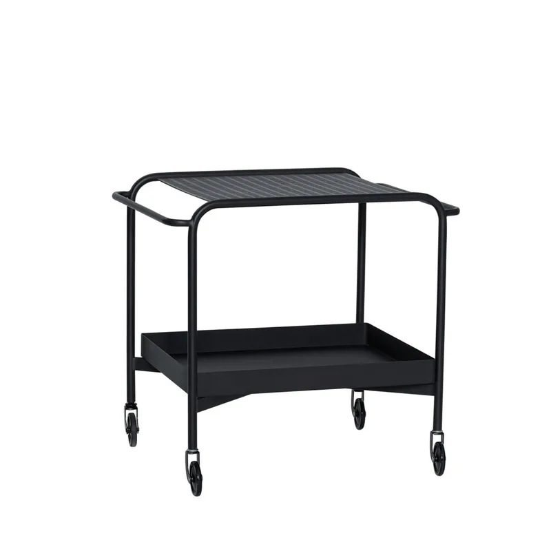 Push Trolley Black von Hübsch – Produktfoto 4 von 4