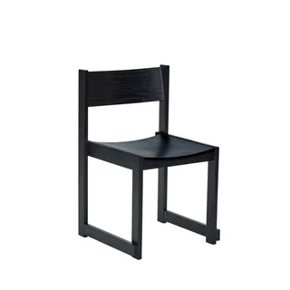 Forma Dining Chair Black van Hübsch – productfoto 10 van 10