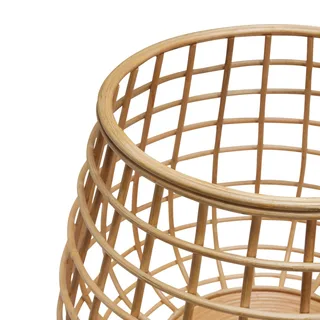 Energy Baskets Large Natural (set of 2) van Hübsch – sfeerfoto 1 van 4