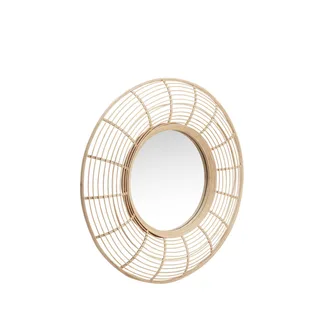 Charm Mirror Natural von Hübsch – Produktfoto 2 von 2