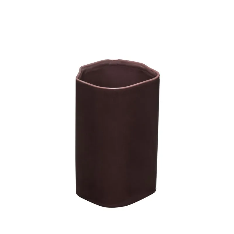Amare Canister with Lid Large Burgundy/Red von Hübsch – Produktfoto 2 von 7