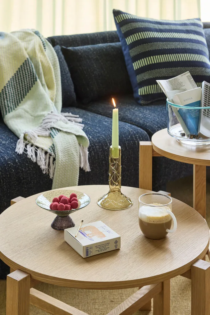 Doodle Candleholder Olive by Hübsch – interior photo 3 of 5